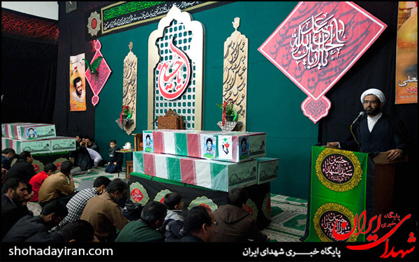 عکس/وداع با شهداء در کرمان