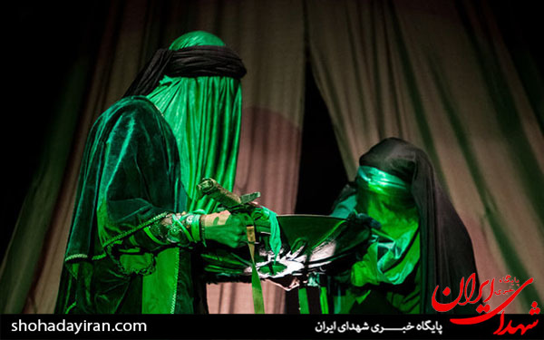 نمایش آئینی ردای سرخ خورشید/عکس