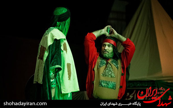 نمایش آئینی ردای سرخ خورشید/عکس