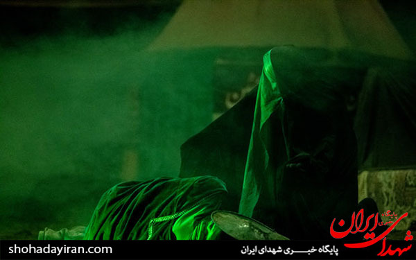 نمایش آئینی ردای سرخ خورشید/عکس