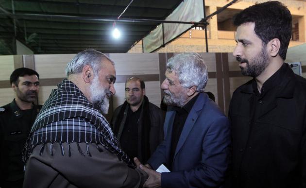 مراسم ختم پدر حاج صادق آهنگران + تصاویر