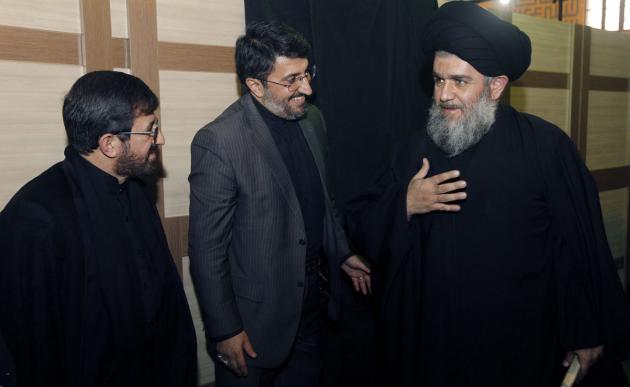 مراسم ختم پدر حاج صادق آهنگران + تصاویر