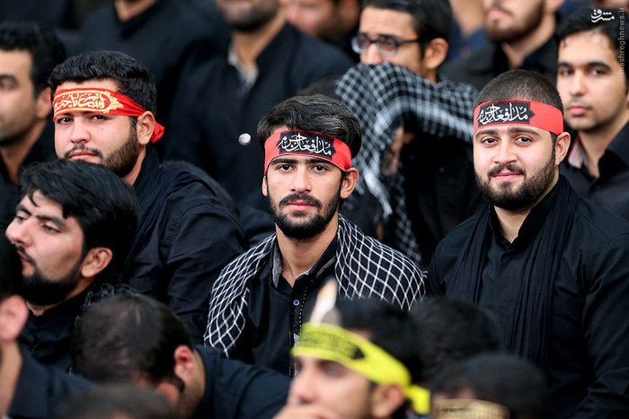 عکس/ مراسم عزاداری شب عاشورا در بیت رهبری