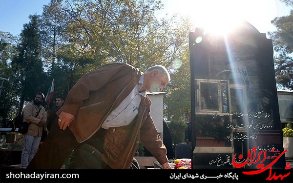 عکس/ سالگرد شهید حسن طهرانی‌مقدم در گلزار شهدا