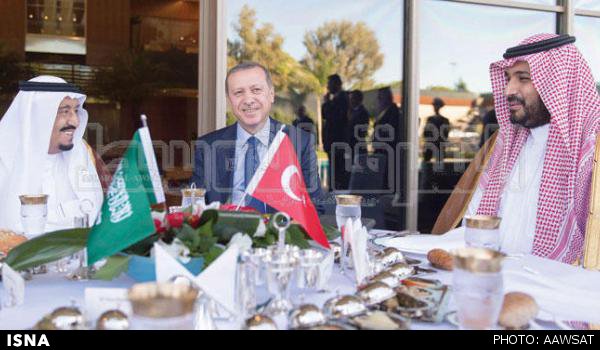 ناهار کاری اردوغان و ملکسلمان در آنتالیا! +عکس ناهار کاری اردوغان و ملکسلمان در آنتالیا! +عکس