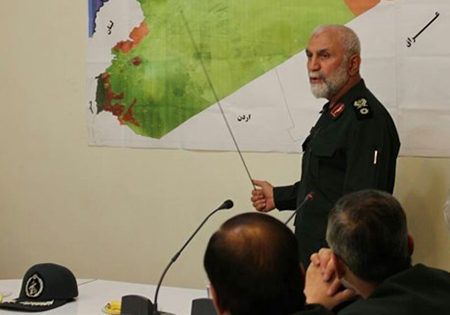 برگزاری مراسم چهلمین روز شهادت سردار همدانی برگزاری مراسم چهلمین روز شهادت سردار همدانی