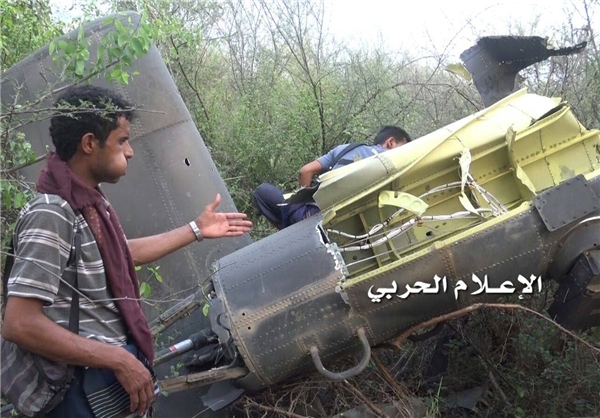 لاشه هواپیما سرنگون شده سعودیها+تصاویر لاشه هواپیما سرنگون شده سعودیها+تصاویر