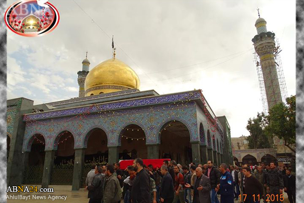 حرم حضرت زینب(س) میزبان پیکر یک شهید دیگر بود + عکس حرم حضرت زینب(س) میزبان پیکر یک شهید دیگر بود + عکس