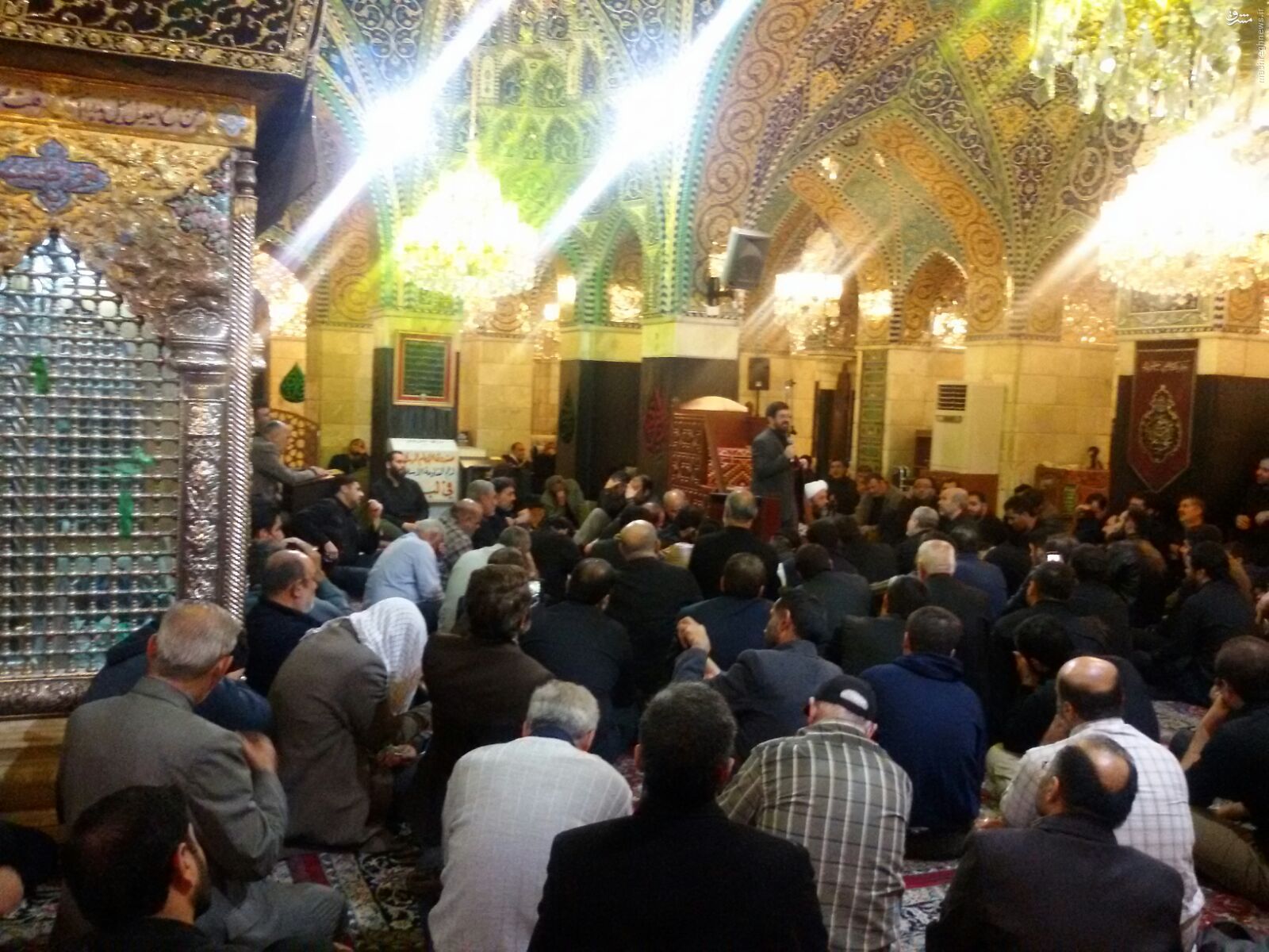 عزاداری شهادت حضرت رقیه (س) در دمشق+تصاویر عزاداری شهادت حضرت رقیه (س) در دمشق+تصاویر