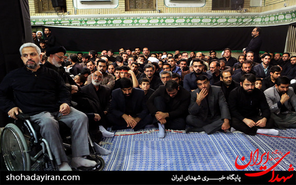 عکس/پنجمین شب عزاداری محرم در حضور رهبر معظم انقلاب