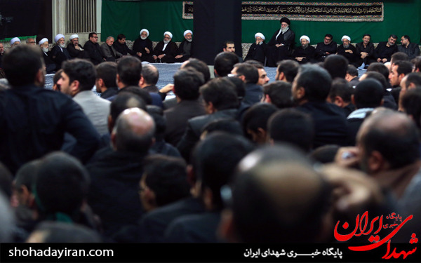عکس/پنجمین شب عزاداری محرم در حضور رهبر معظم انقلاب