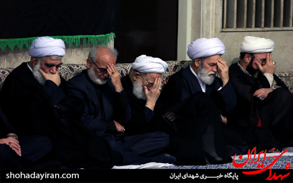 عکس/پنجمین شب عزاداری محرم در حضور رهبر معظم انقلاب