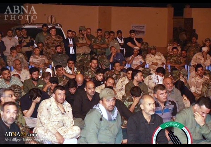 عزاداری العبادی در کنار فرماندهان ارشد حشد شعبی+تصاویر عزاداری العبادی در کنار فرماندهان ارشد حشد شعبی+تصاویر