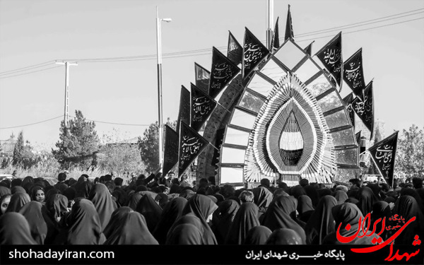 عکس/مراسم نخل برداری روز دوازدهم محرم