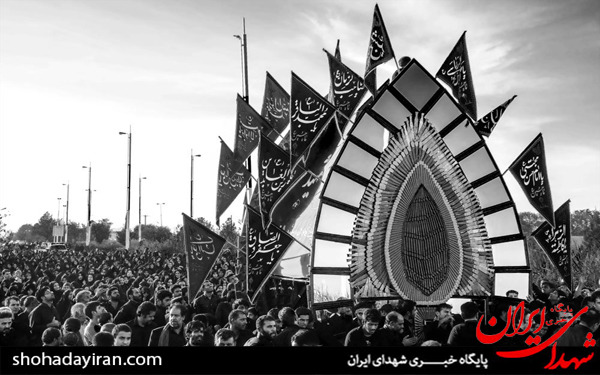 عکس/مراسم نخل برداری روز دوازدهم محرم