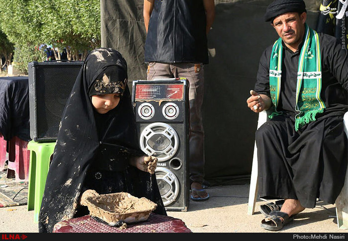 عکس/ عزاداران حسینی در بین الحرمین