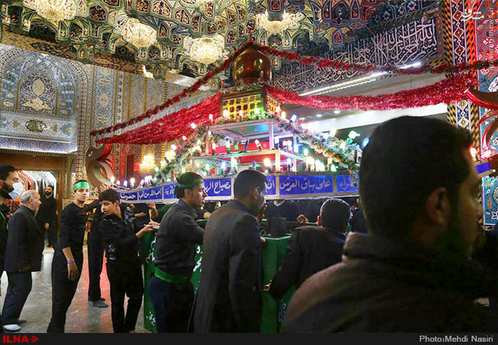 عکس/ عزاداران حسینی در بین الحرمین