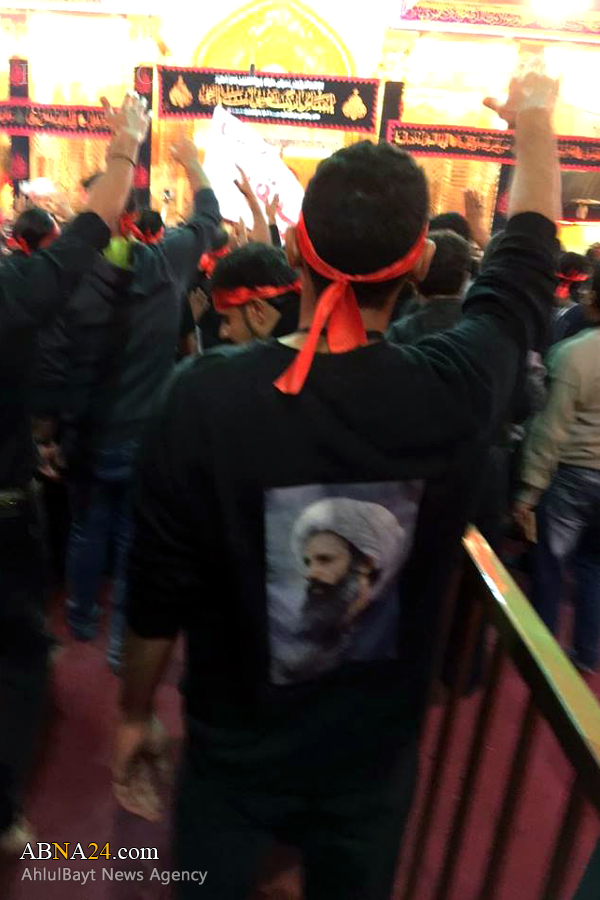 زیارت حرم امام حسین(ع) به نیابت از «شیخ النمر» + تصاویر زیارت حرم امام حسین(ع) به نیابت از «شیخ النمر» + تصاویر