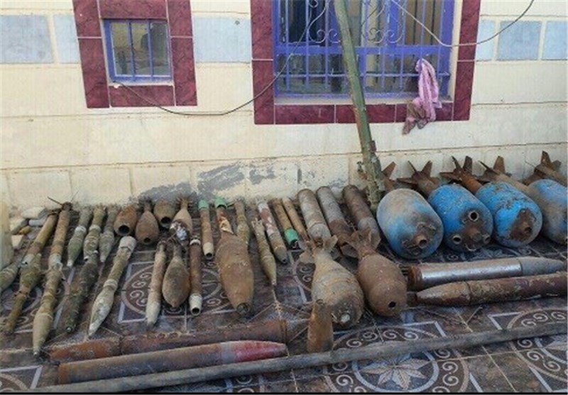 انبار تسلیحاتی داعش+تصاویر انبار تسلیحاتی داعش+تصاویر