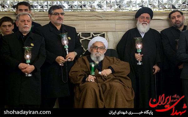 عکس/ آیین خطبه خوانی در شب شهادت امام رضا (ع)