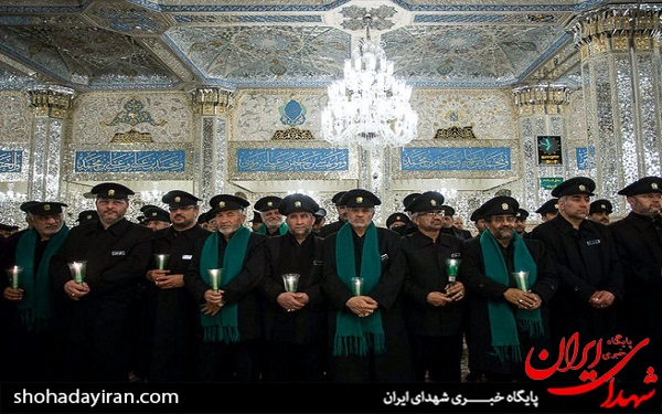 عکس/ آیین خطبه خوانی در شب شهادت امام رضا (ع)