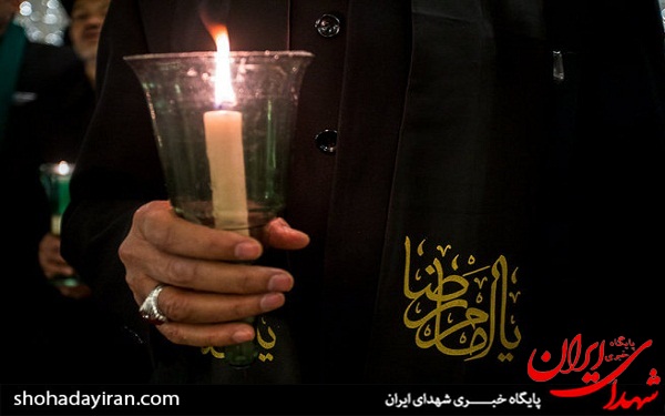 عکس/ آیین خطبه خوانی در شب شهادت امام رضا (ع)
