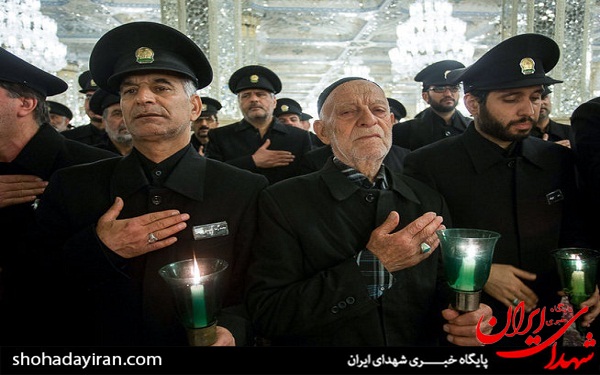 عکس/ آیین خطبه خوانی در شب شهادت امام رضا (ع)