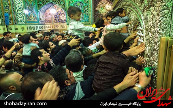 عکس/ زائران حرم مطهر رضوی