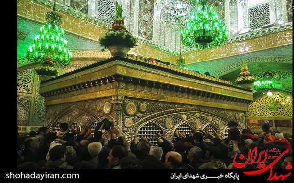 عکس/ زائران حرم مطهر رضوی