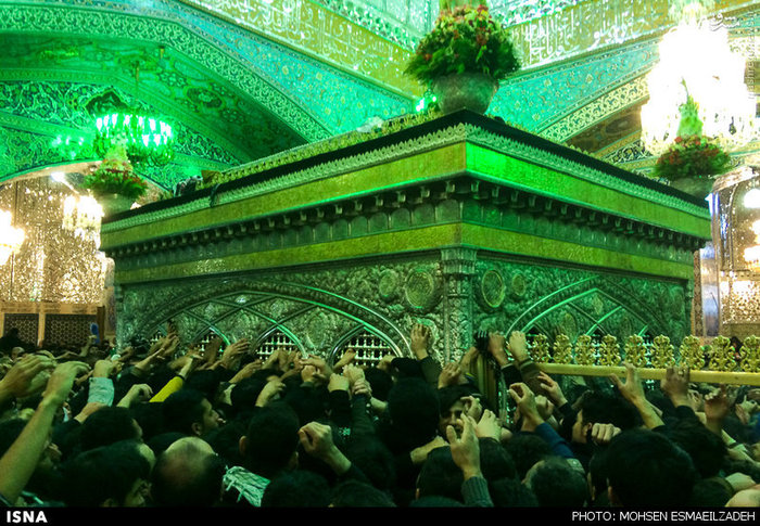 عکس/ بارگاه ملکوتی امام رضا(ع) در روز شهادت
