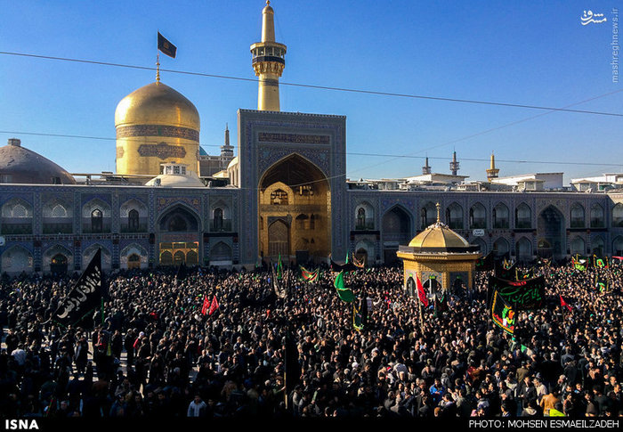 عکس/ بارگاه ملکوتی امام رضا(ع) در روز شهادت