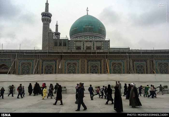 عکس/ بارگاه ملکوتی امام رضا(ع) در روز شهادت