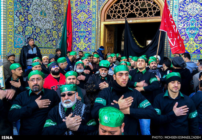 عکس/ بارگاه ملکوتی امام رضا(ع) در روز شهادت