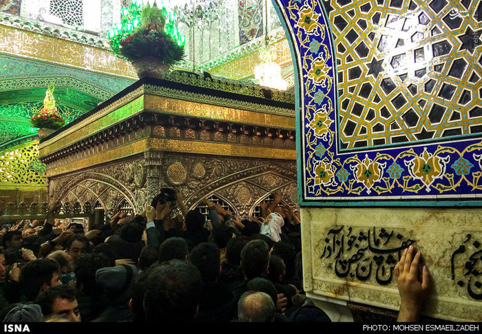 عکس/ بارگاه ملکوتی امام رضا(ع) در روز شهادت