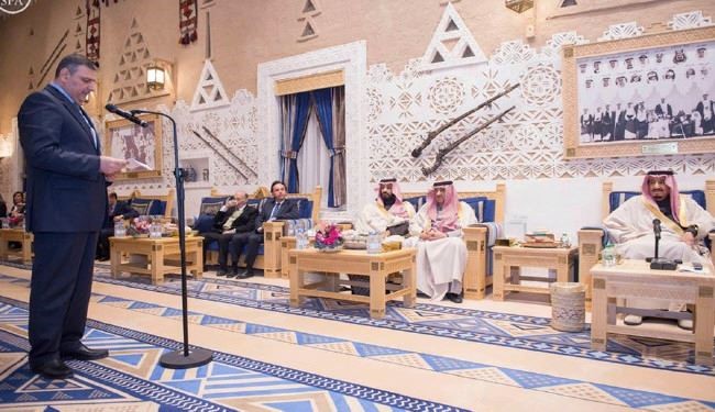 عکس جنجالی نخستوزیر خائن سوری در ریاض عکس جنجالی نخستوزیر خائن سوری در ریاض
