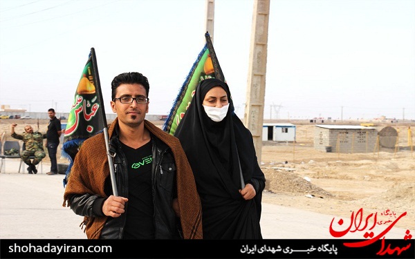 عکس/پیاده روی زائران کربلا