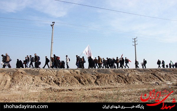 عکس/پیاده روی زائران کربلا