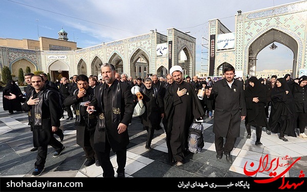 عکس/ اعزام خادمان امام رضا(ع) به کربلا
