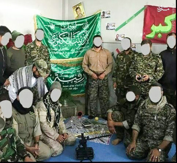 تصویری از سفره هفت سین مدافعان حرم +عکس