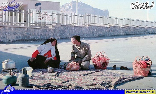 سفره‌ی پرمهر مادرانه برای فرزند مجاهد +عکس