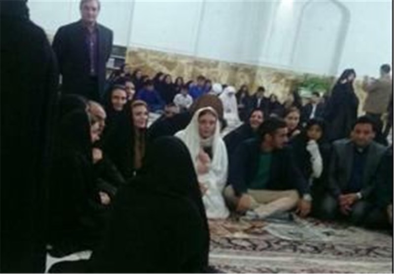 برگزاری مراسم عقد قوچان نژاد در حرم مطهر رضوی+عکس برگزاری مراسم عقد قوچان نژاد در حرم مطهر رضوی+عکس