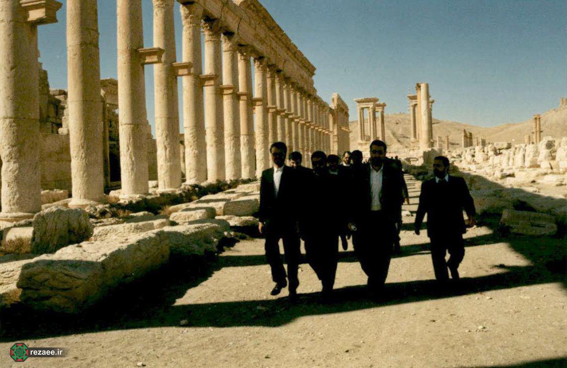 بازدید فرماندهان سپاه از شهر «تَدمُر» سوریه+تصاویر بازدید فرماندهان سپاه از شهر «تَدمُر» سوریه+تصاویر