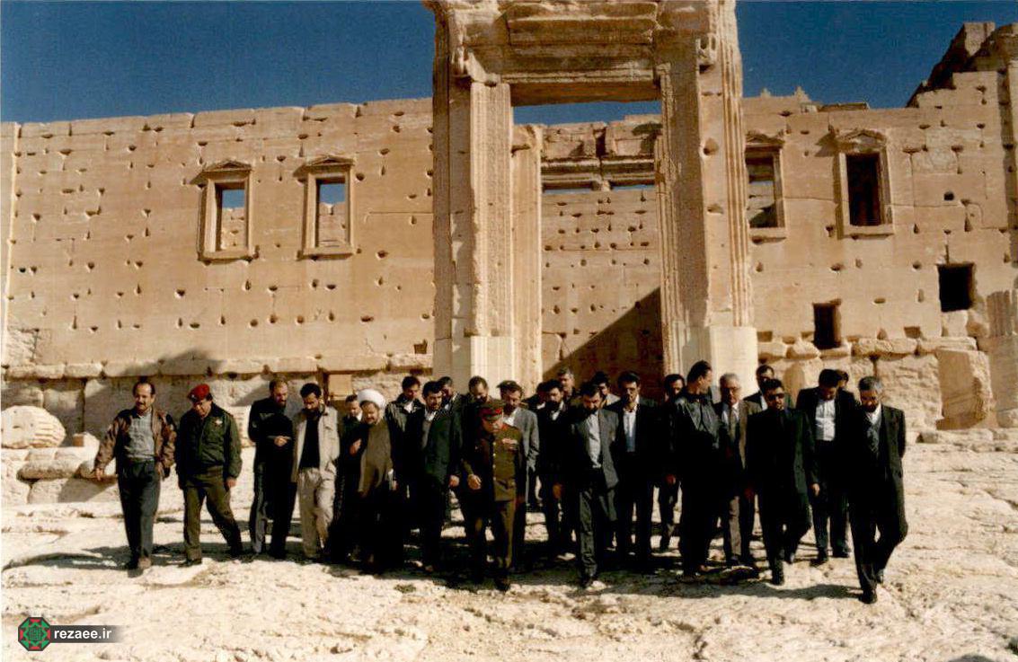 بازدید فرماندهان سپاه از شهر «تَدمُر» سوریه+تصاویر بازدید فرماندهان سپاه از شهر «تَدمُر» سوریه+تصاویر