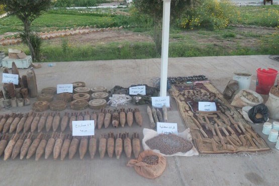 کشف بزرگترین کارگاه ساخت موشک داعش + عکس کشف بزرگترین کارگاه ساخت موشک داعش + عکس