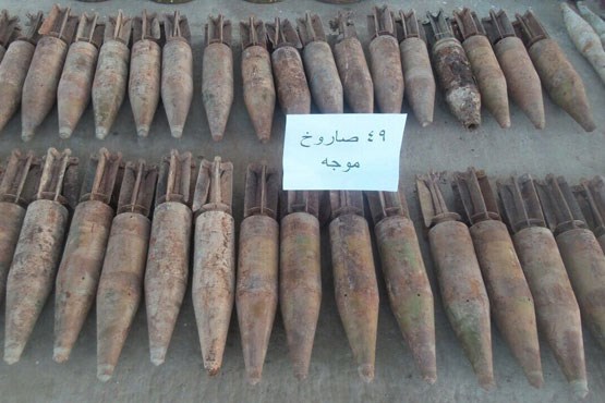 کشف بزرگترین کارگاه ساخت موشک داعش + عکس کشف بزرگترین کارگاه ساخت موشک داعش + عکس