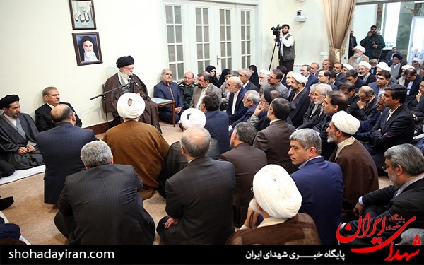 عکس/ دیدار مسئولان نظام با رهبر انقلاب