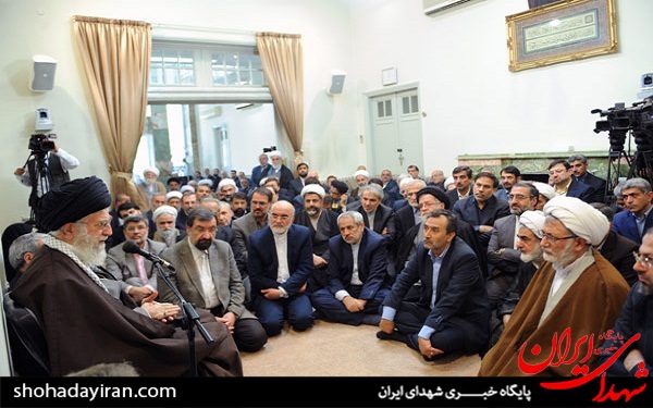 عکس/ دیدار مسئولان نظام با رهبر انقلاب