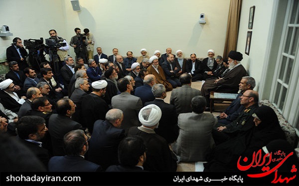 عکس/ دیدار مسئولان نظام با رهبر انقلاب