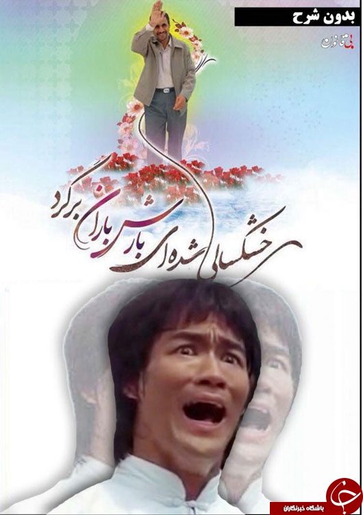 واکنش بروسلی به بازگشت احمدی نژاد! + عکس واکنش بروسلی به بازگشت احمدی نژاد! + عکس
