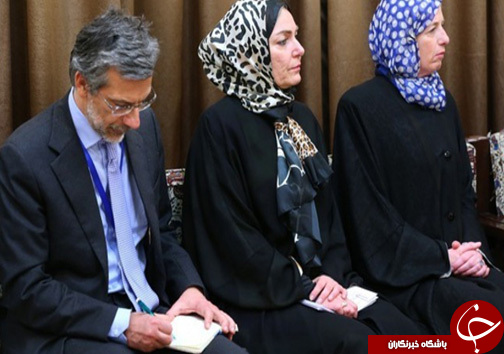 حجاب زنان ایتالیایی در دیدار با رهبر انقلاب+عکس